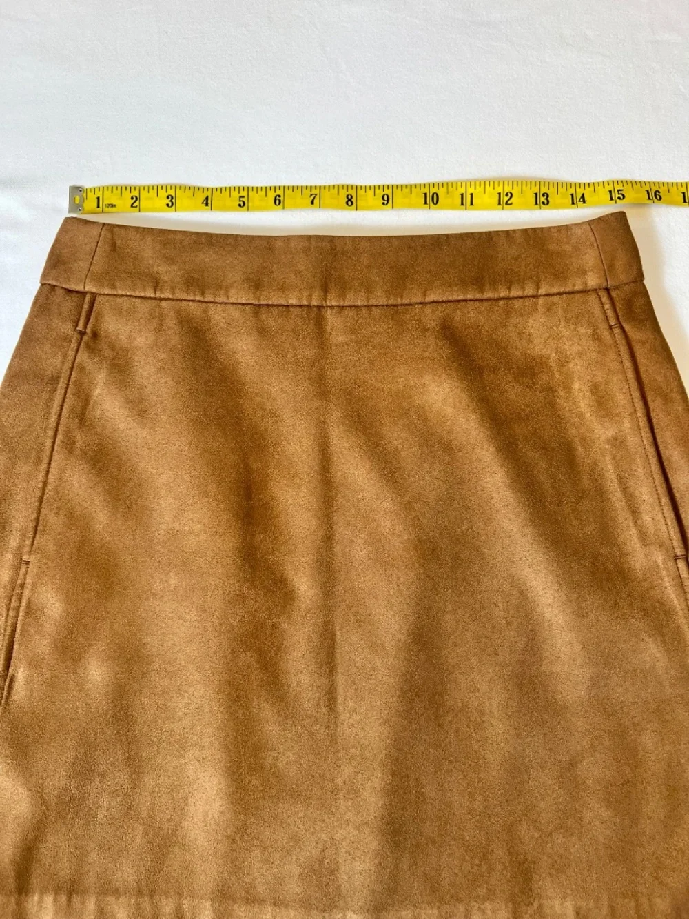 J. Crew faux suede mini skirt